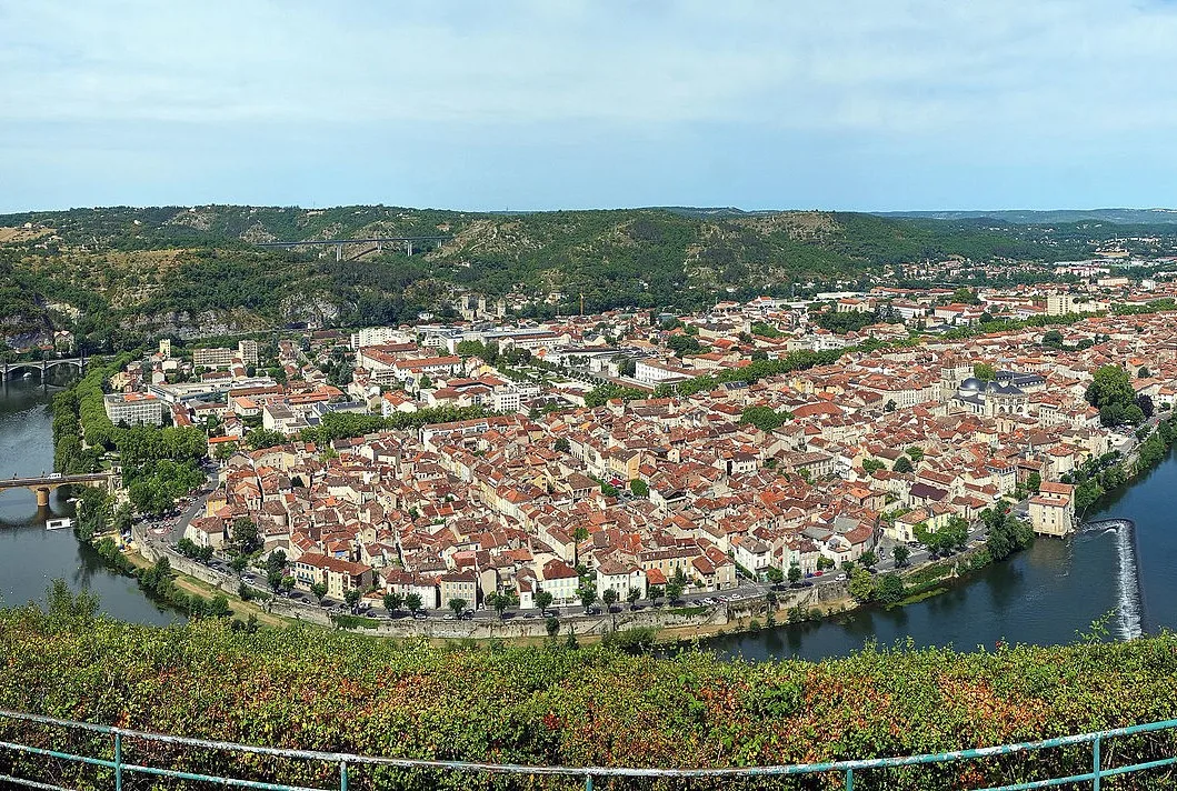 Cahors vezetett túra