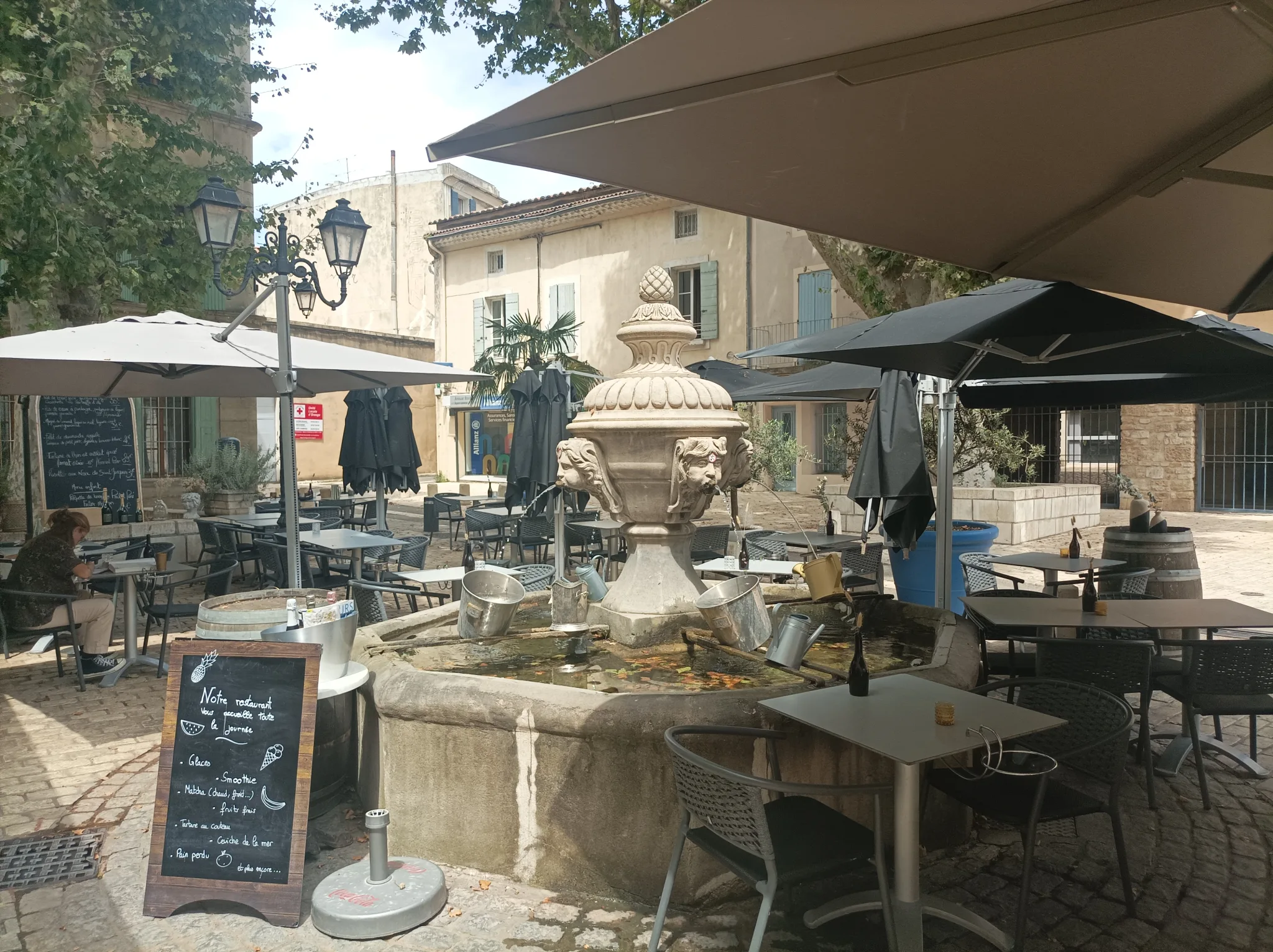 Guided tour in Orange, Romain Bouchaud