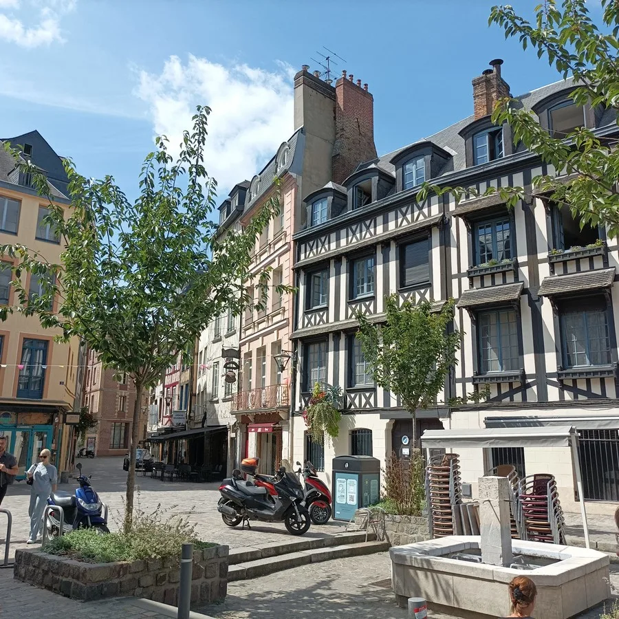 Besök Rouen, Romain Bouchaud
