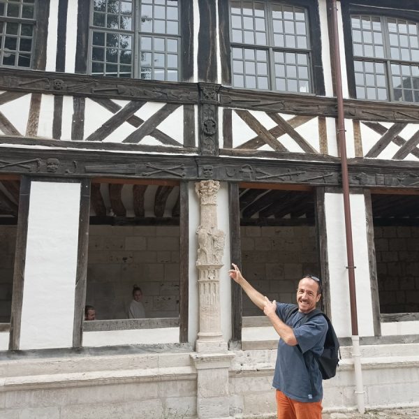 Guided tour in Rouen, Romain Bouchaud