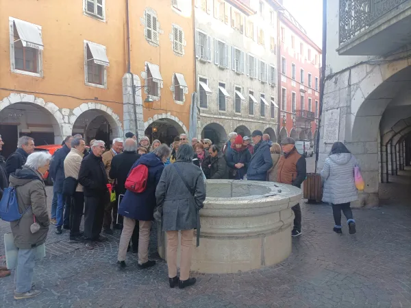 Turistički vodič u Annecyju, Romain Bouchaud, Obilazak sa vodičem u Annecyju