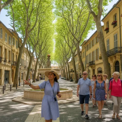 Guided tour in Aix-en-Provence – 2 hours