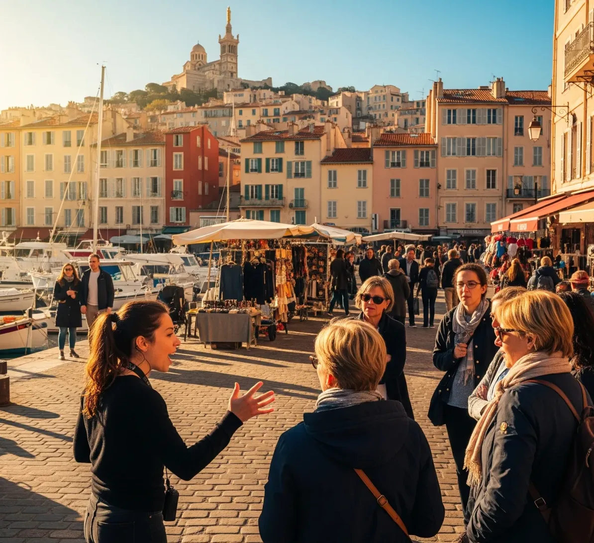 Látogasson Marseille, Idegenvezetéses túra Marseille-ben