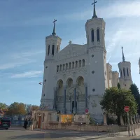 The basilica of Notre-Dame de Fourvière
