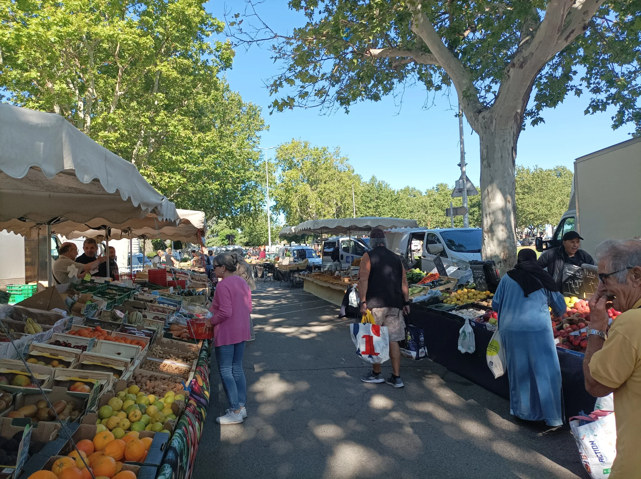 Visit Arles market