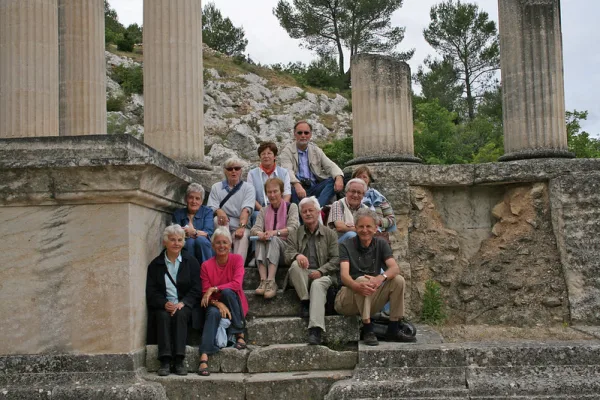 Tárlatvezetés Saint-Rémy-de-Provence-ban