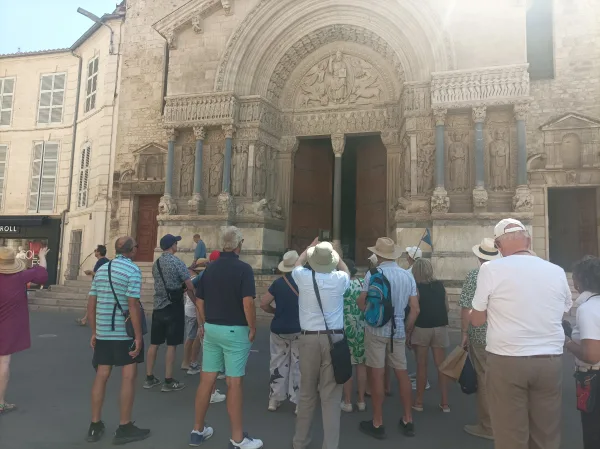 Tárlatvezetés Arles-ban, Romain Bouchaud
