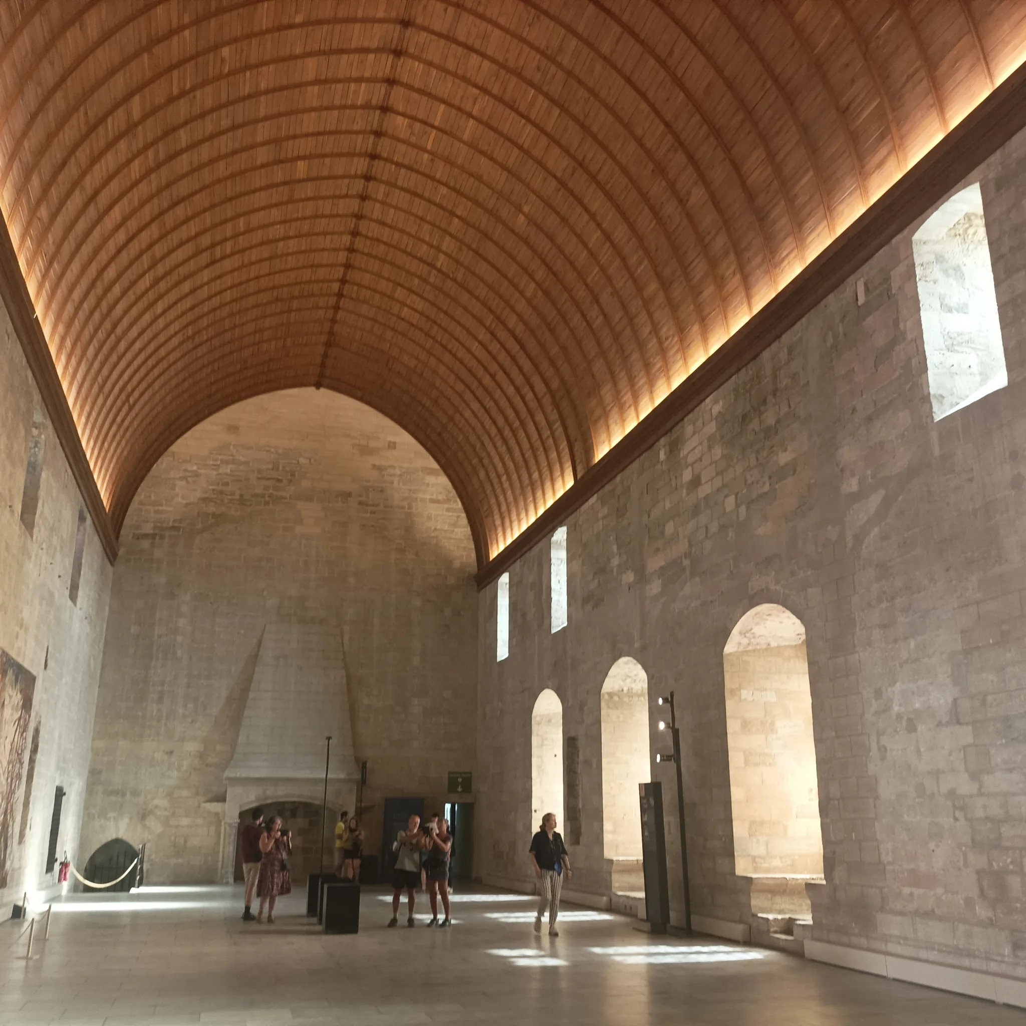 Guided tour in the Popes Palace, Romain Bouchaud