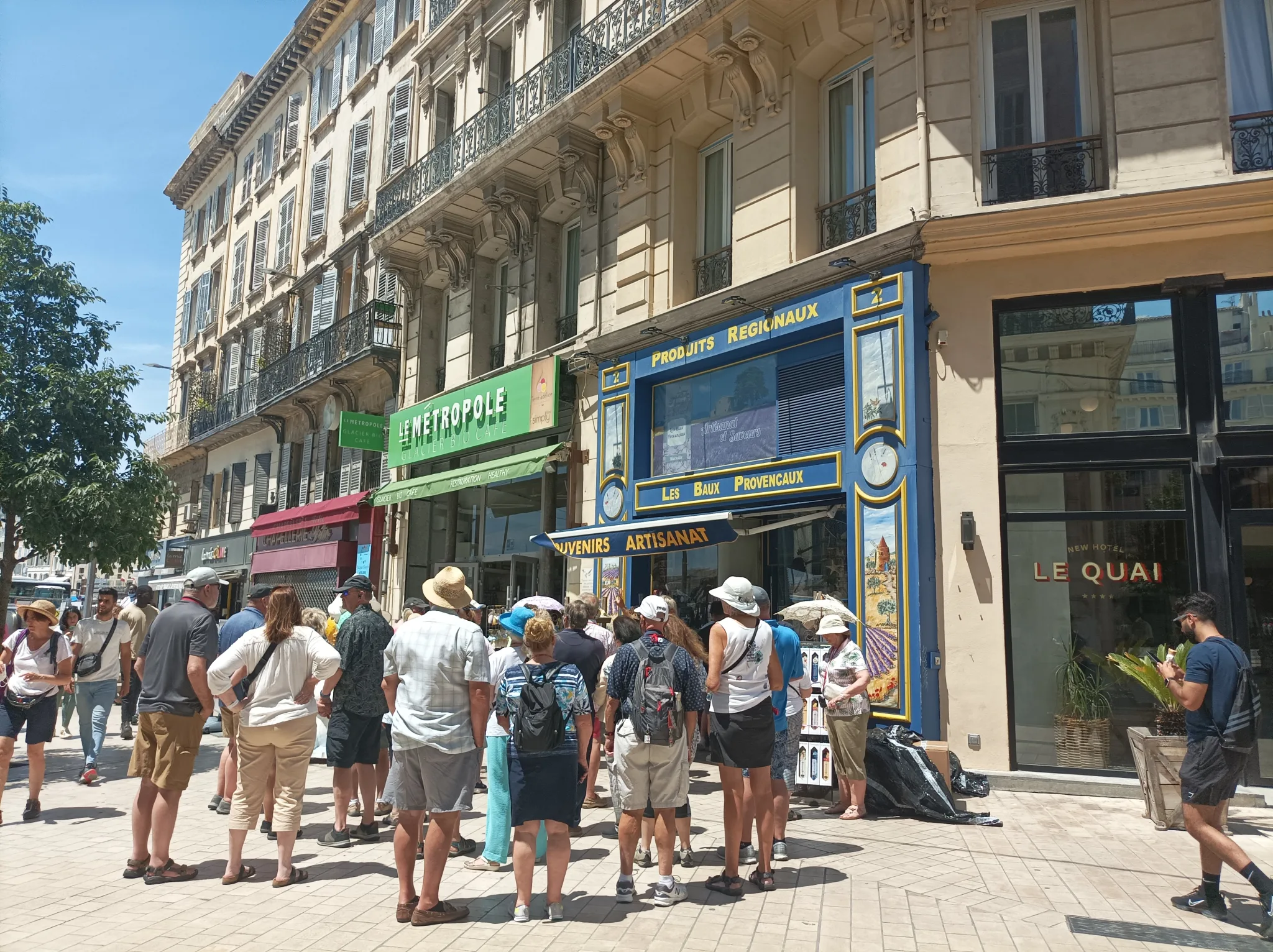 Visita guiada en Marsella, Romain Bouchaud