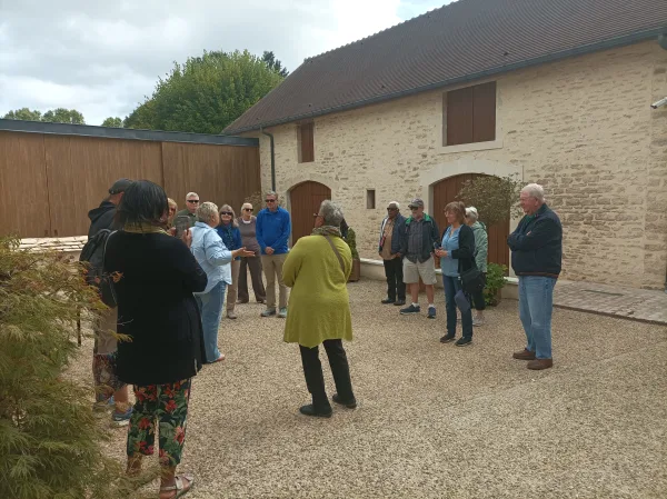 Tárlatvezetés Beaune-ban, Romain Bouchaud