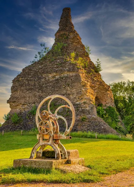 Guided tour in Autun, The Pyramid of Couhard