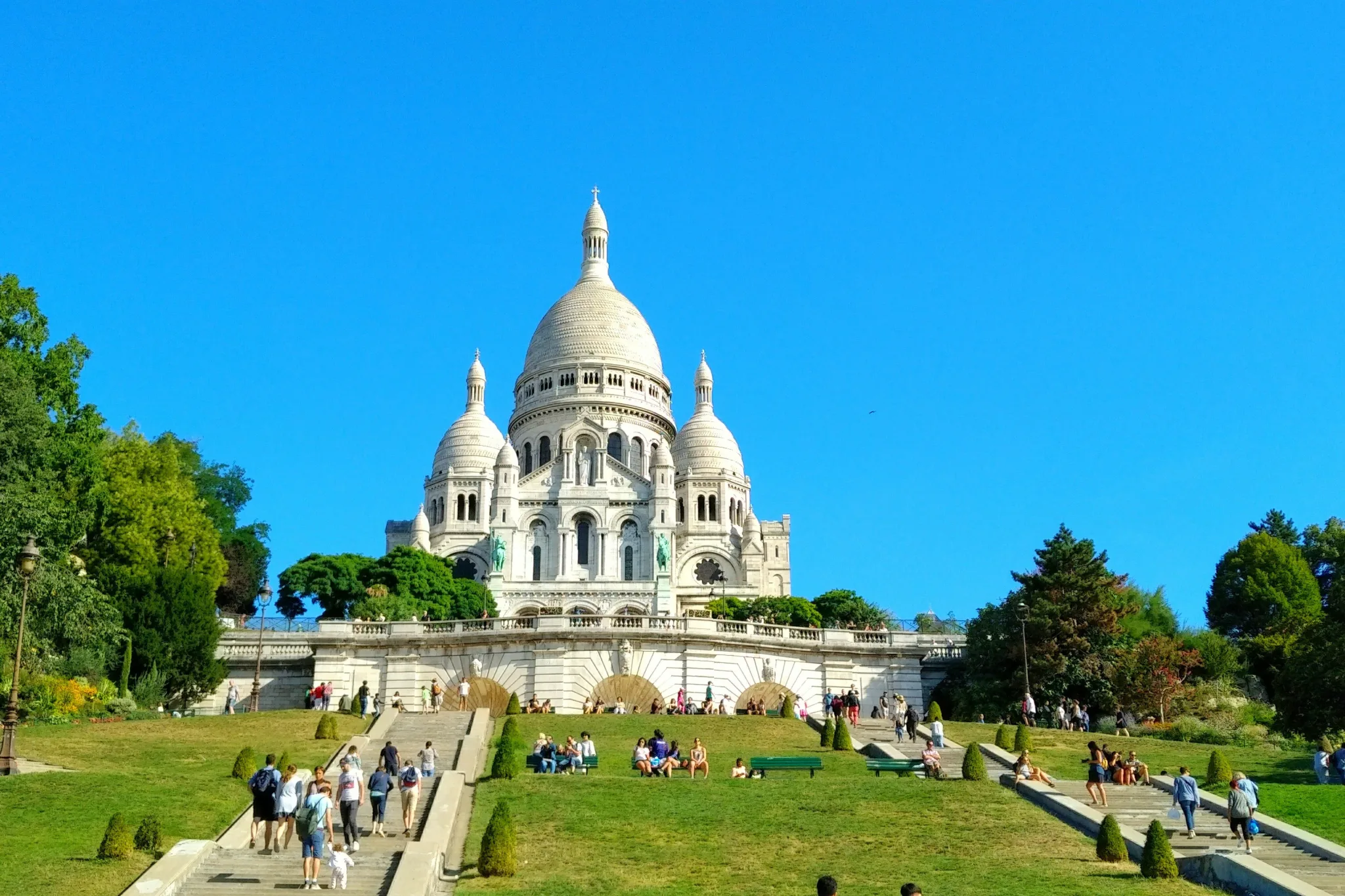 La basílica del Sacré-Cœur en Montmartre