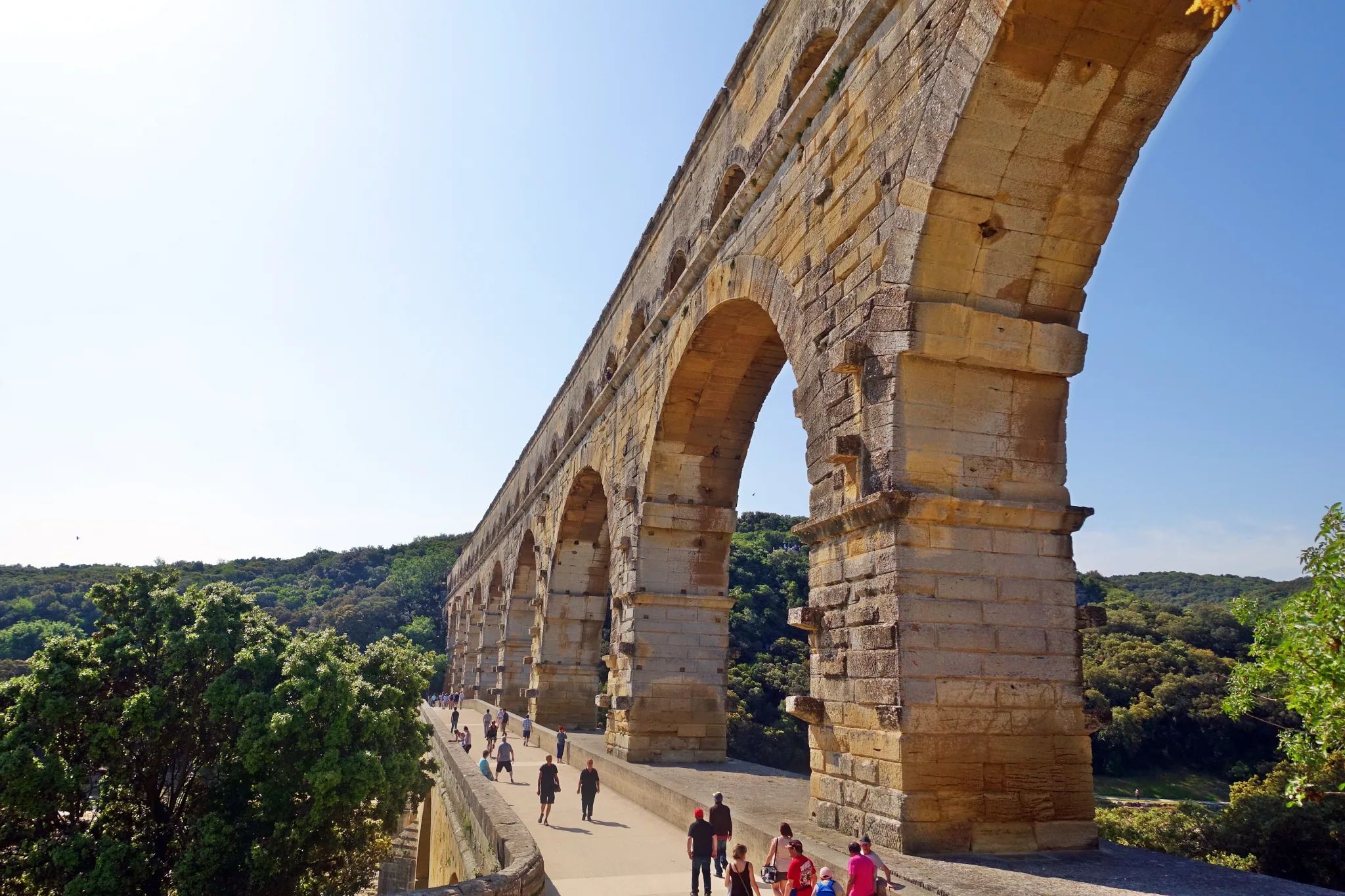 Tour to Arles and Pont du Gard, Romain Bouchaud