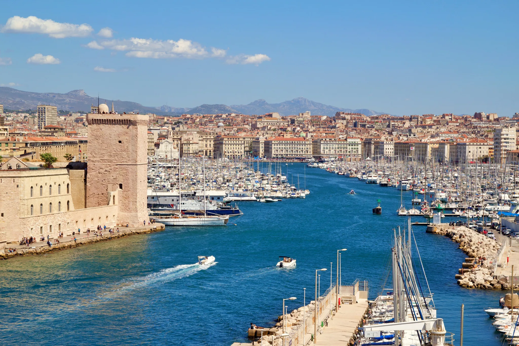 The old port of Marseille, Romain Bouchaud