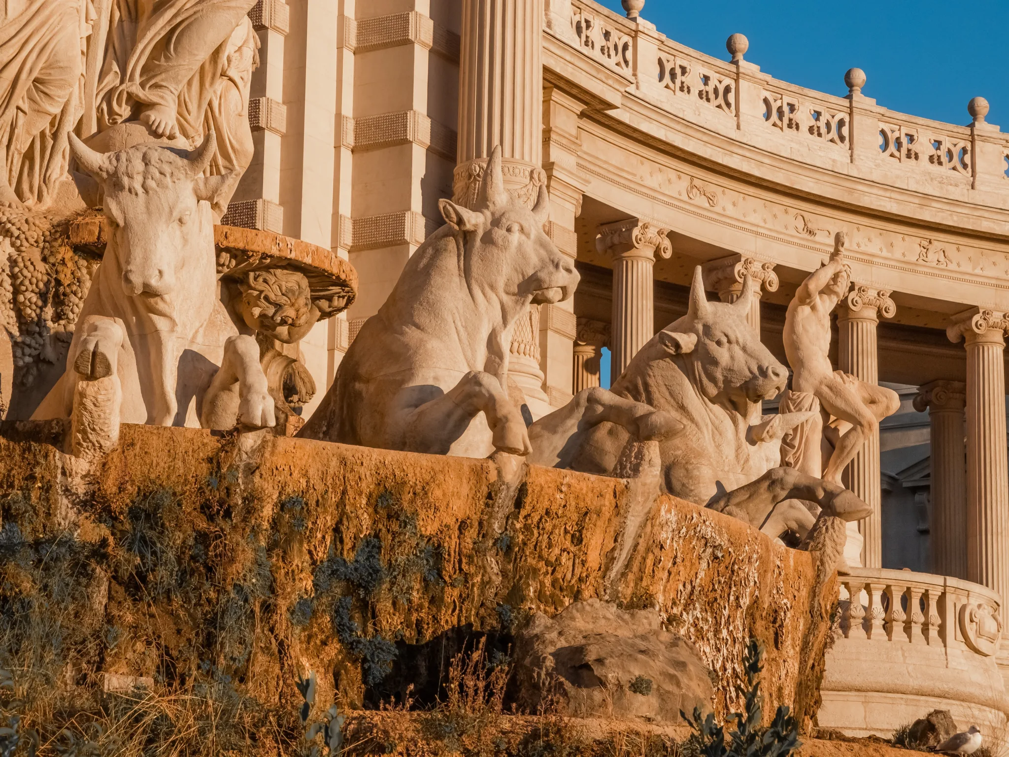 The palais Longchamp in Marseille