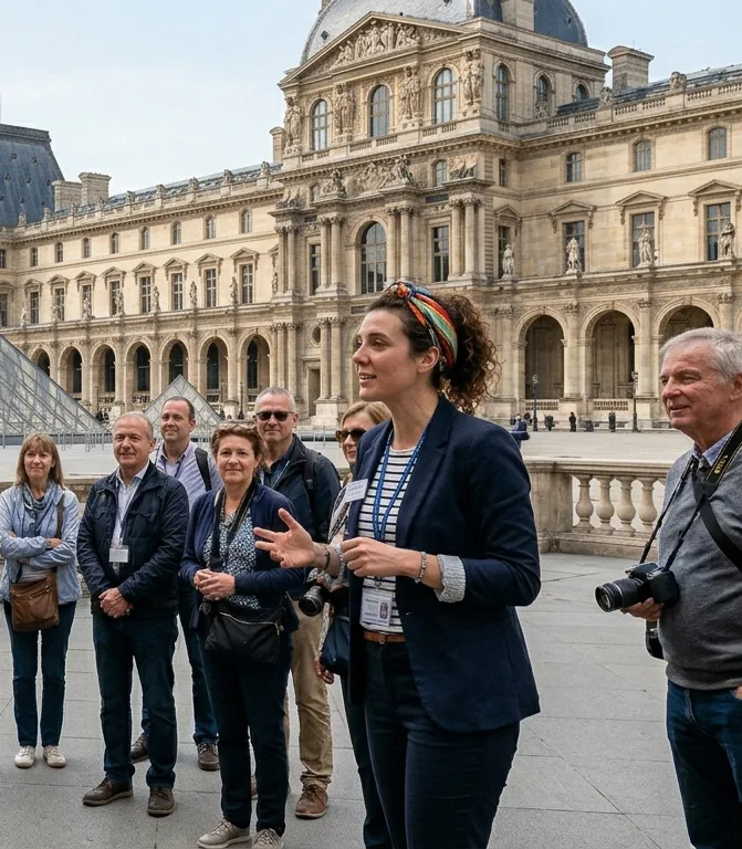 Guía turística de Alexandra en París., Romain Bouchaud