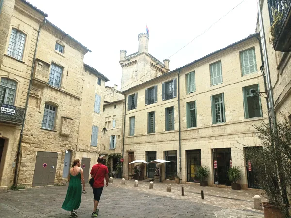 Guided tour in Uzès, Romain Bouchaud