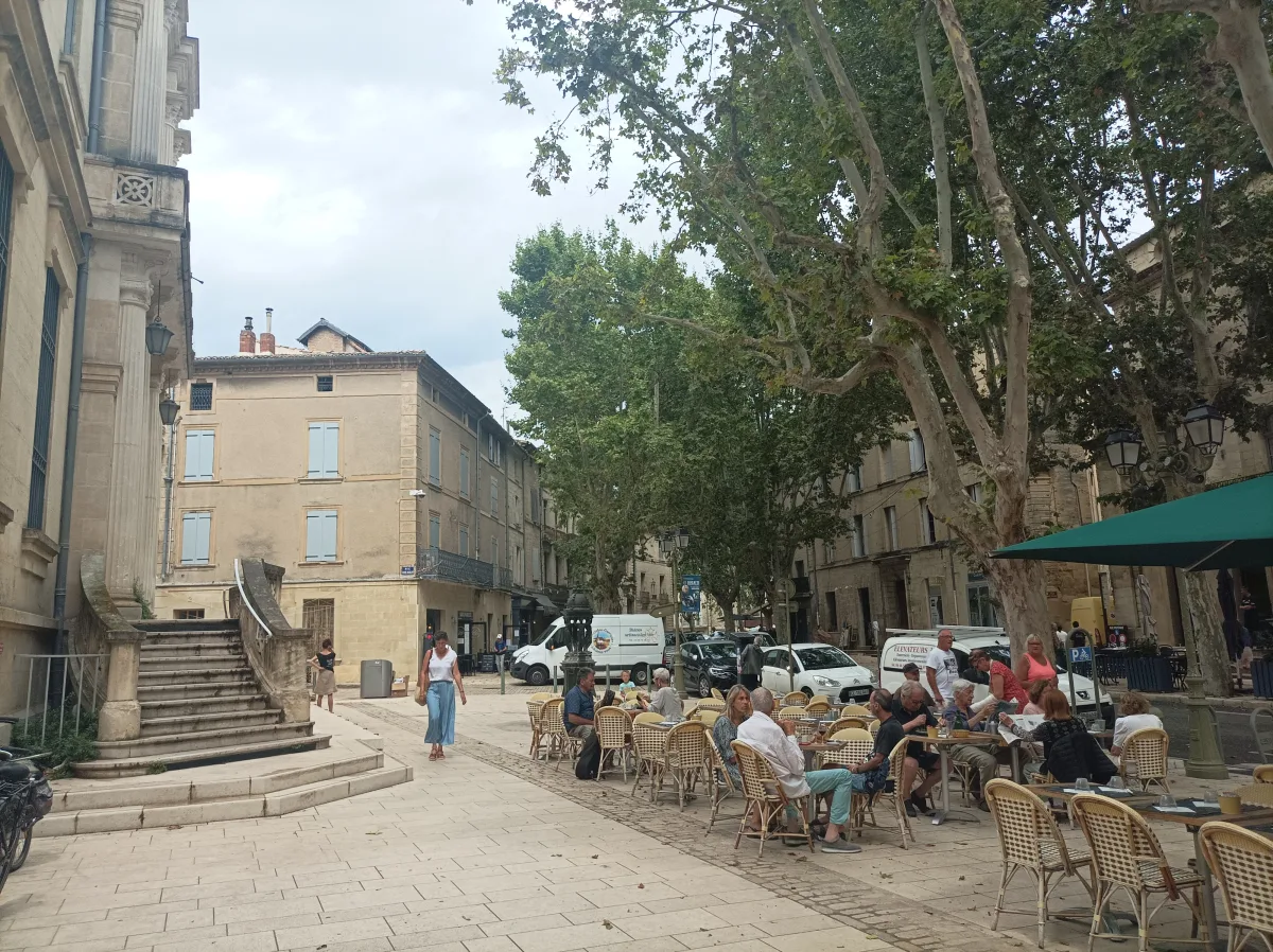 Walking tour in Uzès, Romain Bouchaud