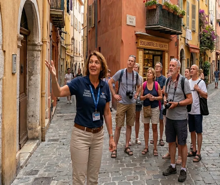 Tour guide in Nice
