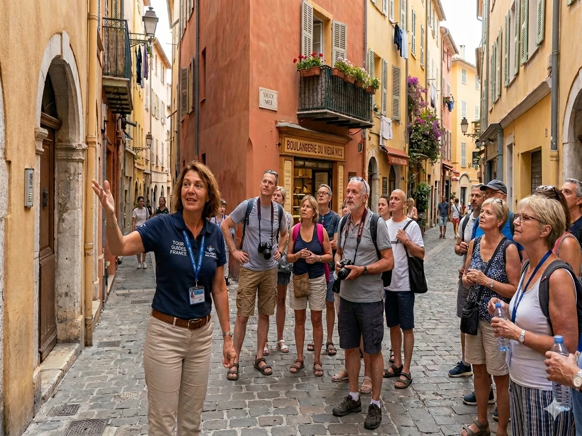 Tour guide in Nice