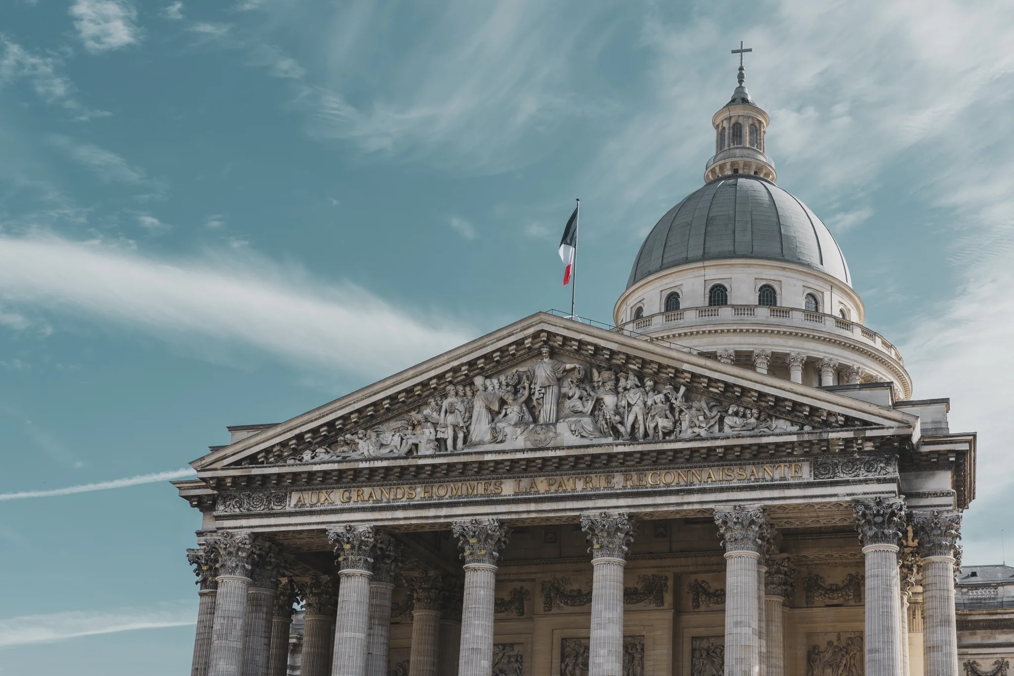 The Panthéon in Paris, Romain Bouchaud