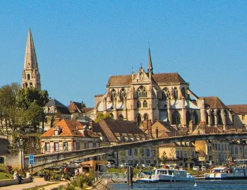 The abbey Saint-Germain of Auxerre
